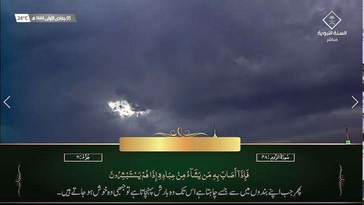 29th Dec 2022 Madeenah Maghrib Sheikh Budayr Urdu Trnaslation