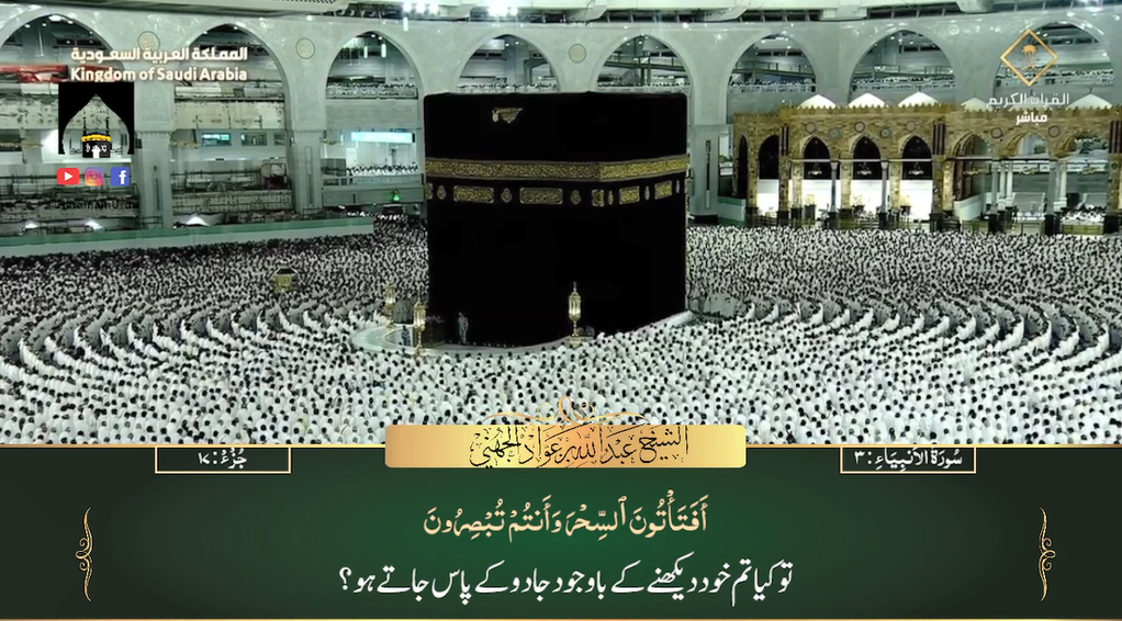 1st Jan 2024 - Makkah Fajr - Sheikh Juhany - Urdu Translation