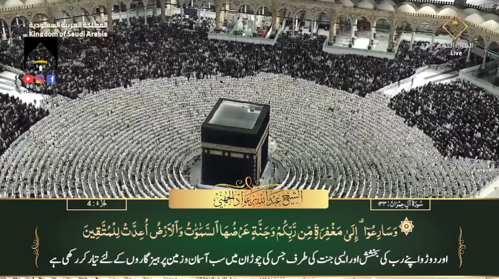 6th Feb 2024 - Makkah Fajr - Sheikh Juhany - Urdu Translation